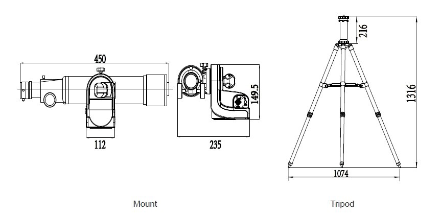 SKYWATCHER 70 REFRACTOR SOLARQUEST ON HELIOFIND MOUNT SKW-SWSOLAR-H