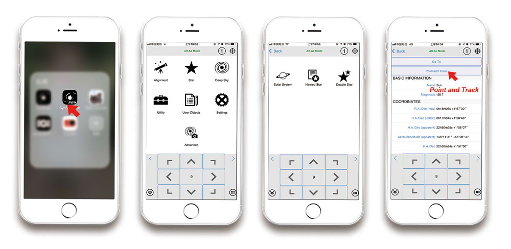 Skywatcher 150mm Collapsible Virtuoso GTI WIFI Table Dobsonian SKW-SWDOB150-VGTI